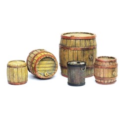 Wooden Barrels 