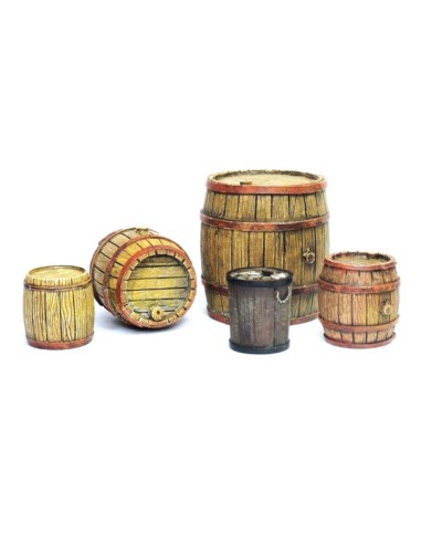 Wooden Barrels 