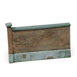 Old Brick Wall 15x10 cm 