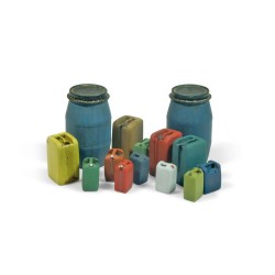 Assorted Modern Plastic Drums #2 