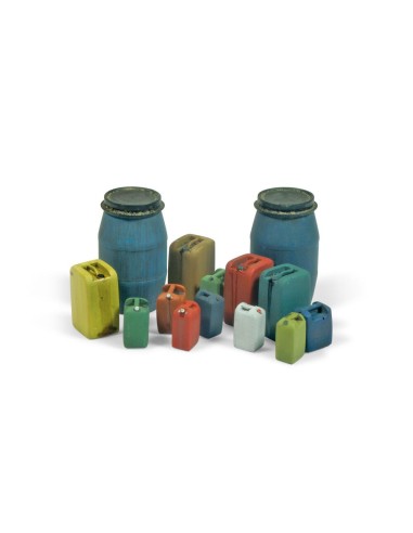 Assorted Modern Plastic Drums #2 