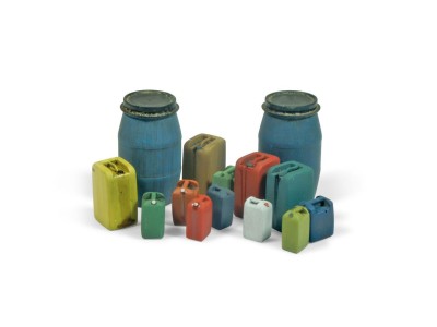Assorted Modern Plastic Drums #2 