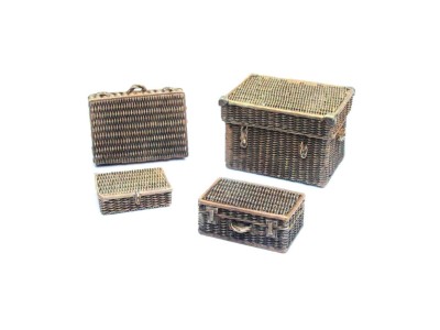 Wicker Suitcases 