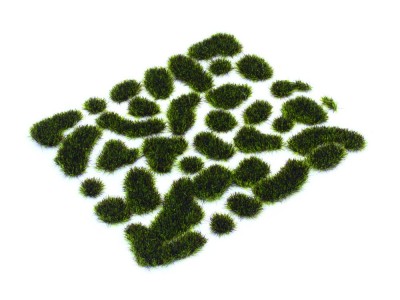 Wild Dark Moss (2 mm) S 