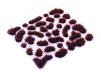 Wild Tuft  Brown (5 mm) M 