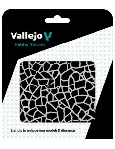 Giraffe Camo WWII 125 x 125 mm  2