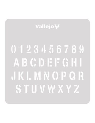 Stamp Font 125 x 125 mm 