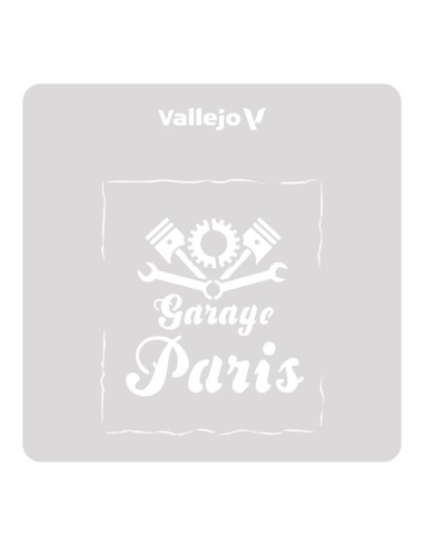 Vintage Garage Sign 125 x 125 mm 