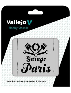 Vintage Garage Sign 125 x 125 mm  2