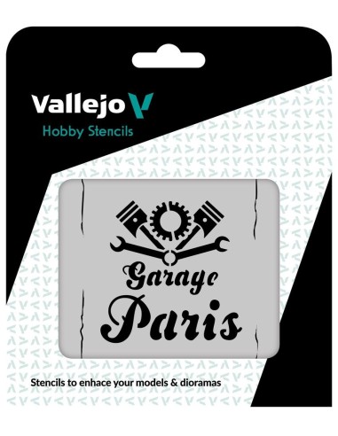 Vintage Garage Sign 125 x 125 mm 