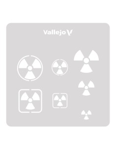 Radioactivity Signs 125 x 125 mm 