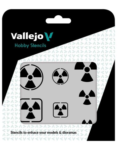 Radioactivity Signs 125 x 125 mm 