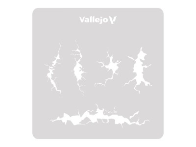 Cracked Wall 125 x 125 mm 