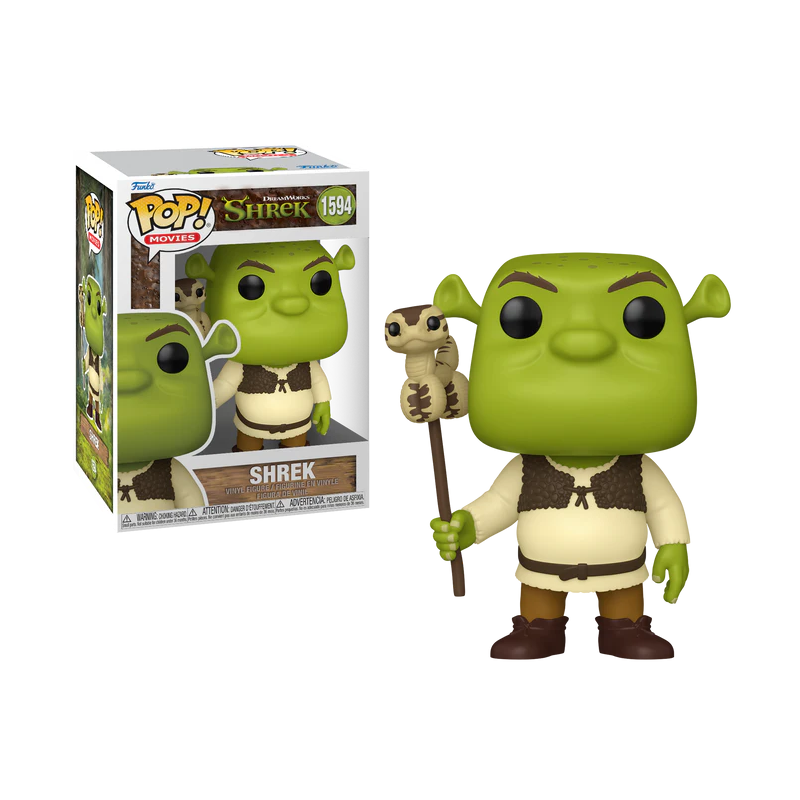 SHREK - POP Movies NÂ° 1594 - Shrek avec serpent