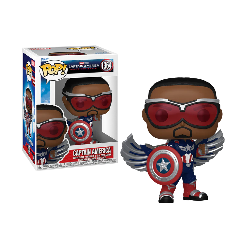 CAPTAIN AMERICA BRAVE NEW WORLD - POP Marvel NÂ° 1364 - Captain America
