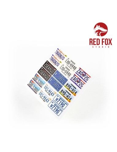 1/24 USA License plates  vol.01 
