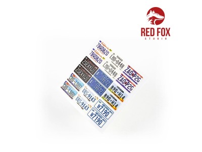 1/24 USA License plates  vol.01 