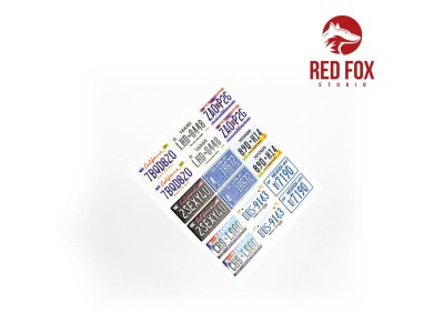 1/24 USA License plates  vol.01 