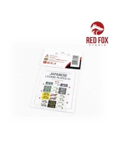 1/24 Japanese License plates vol.01 