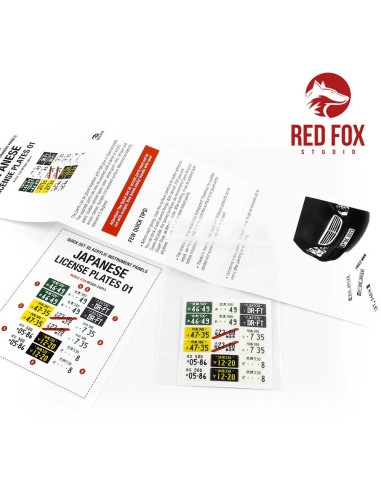1/24 Japanese License plates vol.01 