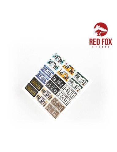 1/24 USA License plates  vol.02 