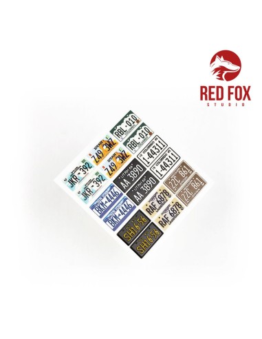 1/24 USA License plates  vol.02 
