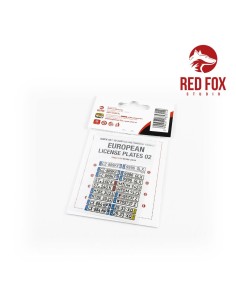 1/24 European Lincense plates vol.02 
