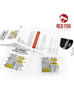 1/24 Unique License plates vol.01 (EU form)  2