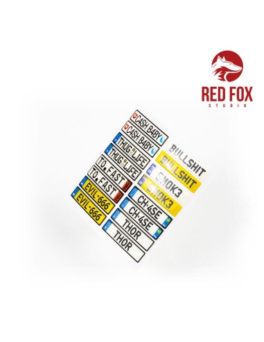 1/24 Unique License plates vol.01 (EU form) 