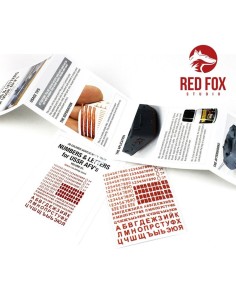 3D Resin Foundry Numeral & Letters for USSR AFV’s vol. 01  2