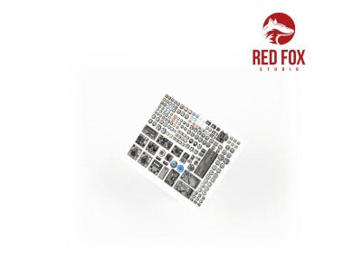 1/48 Instruments & gauges set for Luftwaffe WWII (Independent) 