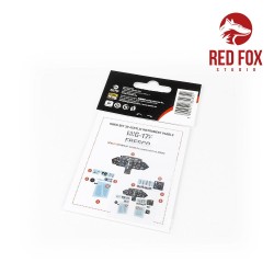 1/48 MIG 17F Fresco Quick Set 3D Acrylic Instrument Panels (for AMMO Kit) 