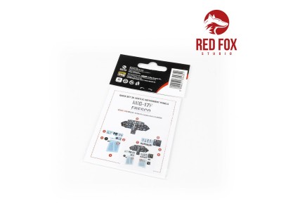 1/48 MIG 17F Fresco Quick Set 3D Acrylic Instrument Panels (for AMMO Kit) 