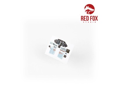 1/48 MIG 17F Fresco Quick Set 3D Acrylic Instrument Panels (for AMMO Kit) 
