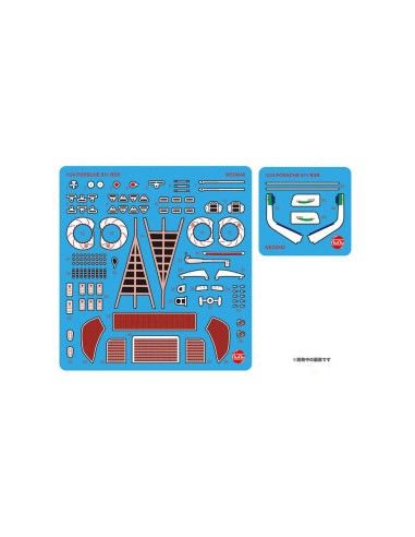 Porsche 911 RSR 2018 LM GTE Class Winner Detail Up Parts 