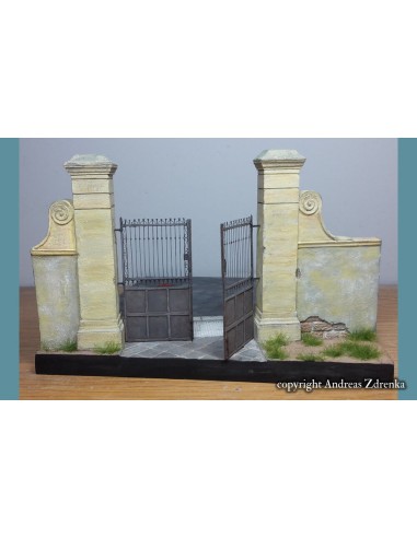 Metal Fence Set B - Gate 