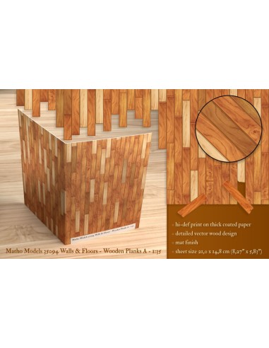 Walls & Floors - Wooden Planks A 