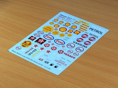 Oil & Gas Station decals 