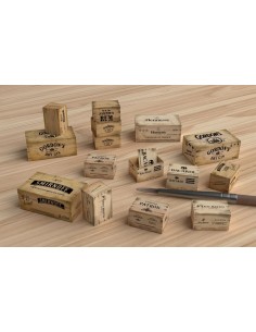 Wooden Crates: liquors 