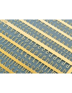 PE Letters: 1,5 - 2,0mm 