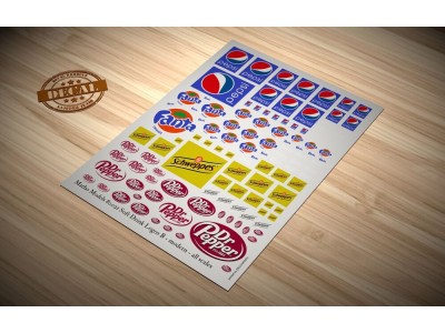 Soft Drink Logos B - modern 