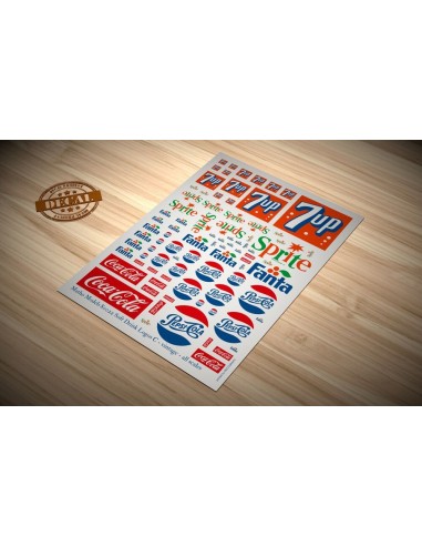 Soft Drink Logos C - vintage 