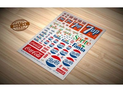 Soft Drink Logos C - vintage 