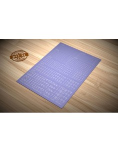 Chalk Markings - Numbers - small 