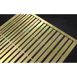 PE Brass Strips B: 1,25 - 3 mm (0,10mm thickness)  2