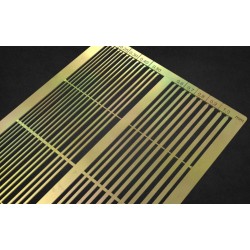 PE Brass Strips C: 0,2 - 1 mm (0,15mm thickness) 