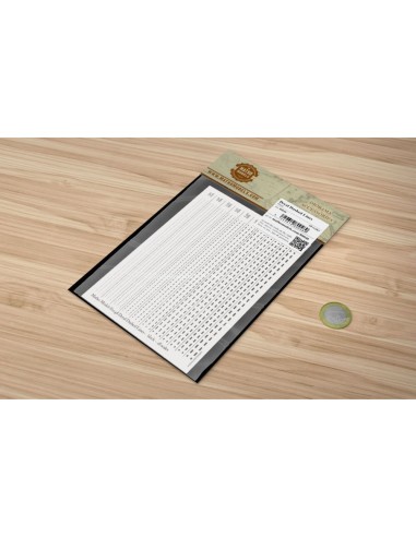Decal Dashed Lines - black 