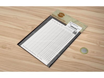 Decal Dashed Lines - black 