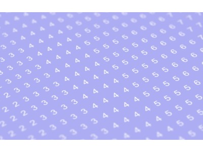 Decal Numbers - 1.5mm, white, type 1 