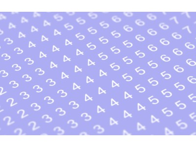 Decal Numbers - 2.5mm, white, type 1 